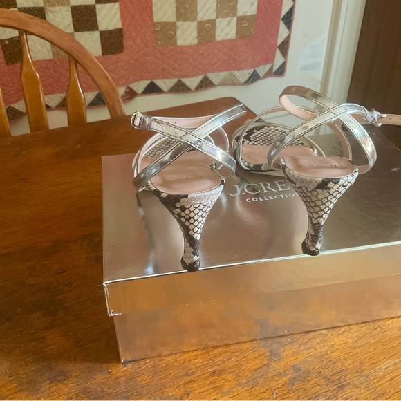 J Crew asymmetrical strappy heel - Picture 3 of 5